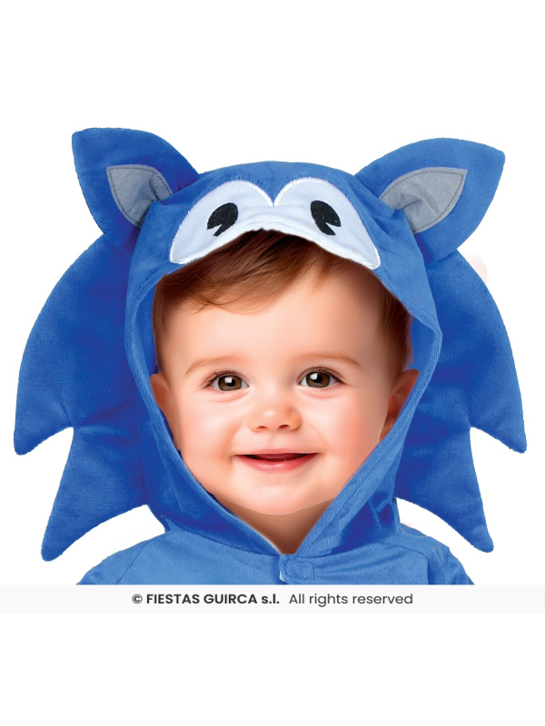 Déguisement bébé hérisson bleu – Costume mignon pour carnaval et fêtes