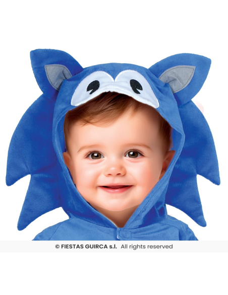 Déguisement bébé hérisson bleu – Costume mignon pour carnaval et fêtes