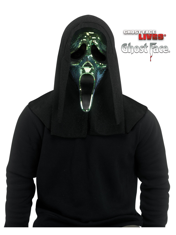 Masque Disco Ghost Face® 2025 : Brillez avec l'Icône de Scream !