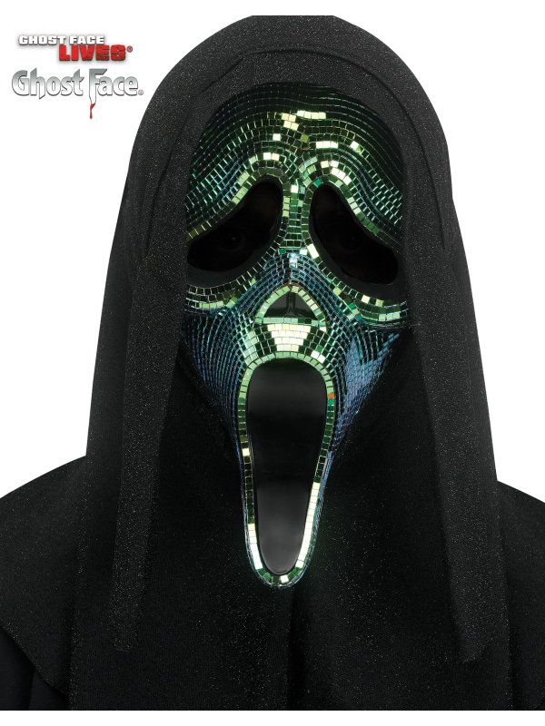 Masque Disco Ghost Face® 2025 : Brillez avec l'Icône de Scream !