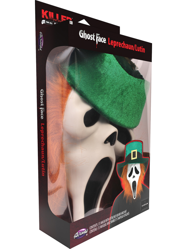 Masque de Saint-Patrick Ghost Face®