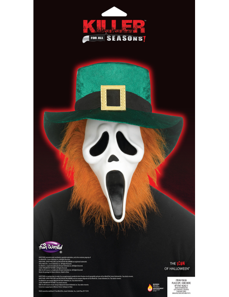 Masque de Saint-Patrick Ghost Face®
