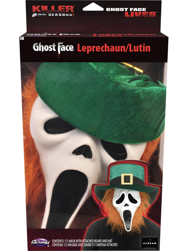 Masque de Saint-Patrick Ghost Face®