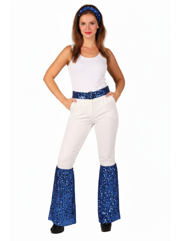 Set Accessoires Disco Femme bleu
