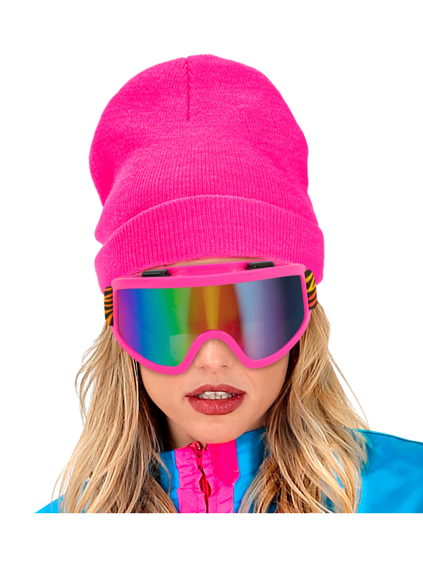 Lunettes après-ski party animalier adulte – Accessoire ski fun hiver & soirées rétro