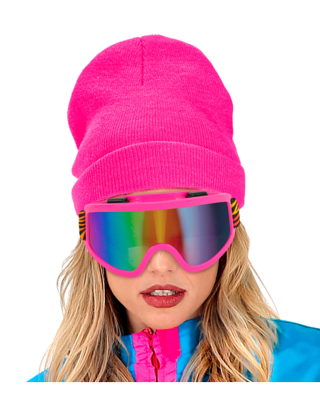 Lunettes après-ski party animalier adulte – Accessoire ski fun hiver & soirées rétro