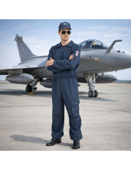 Déguisement pilote de chasse français – Combinaison Armée de l’Air adulte