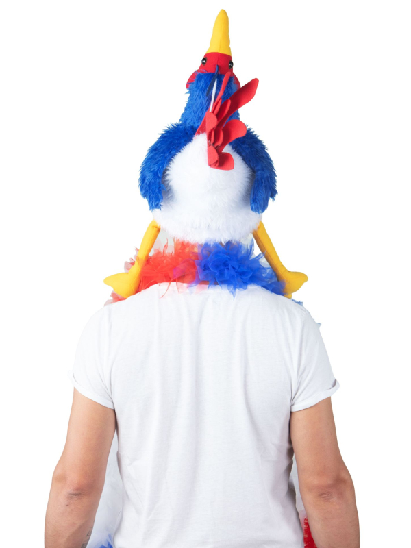 Chapeau Coq France Bleu Blanc Rouge – Accessoire Supporter France