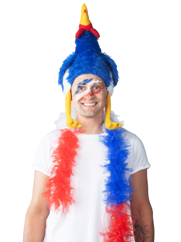 Chapeau Coq France Bleu Blanc Rouge – Accessoire Supporter France