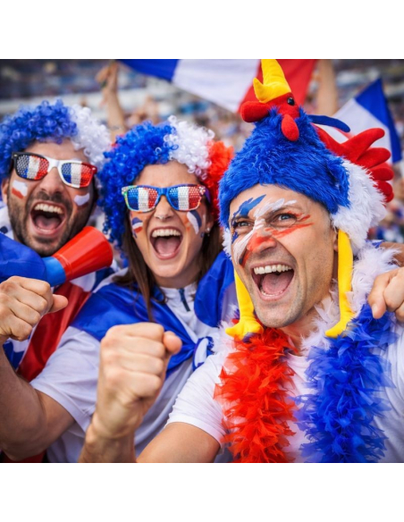 Chapeau Coq France Bleu Blanc Rouge – Accessoire Supporter France