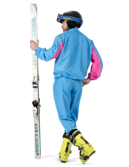 Déguisement Ski Années 80 Homme – Survêtement Rétro Fluo