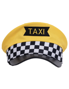 Casquette Taxi Jaune Adulte (Taille Unique) – Accessoire Chauffeur / Taxi Driver 2