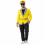Déguisement Chauffeur de Taxi New-Yorkais – Veste Jaune (S/M, M/L, L/XL)