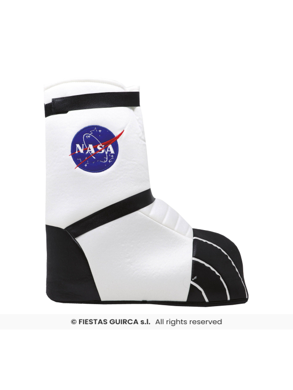 Bottes astronaute – Couvre-bottes blancs taille adulte (TU)