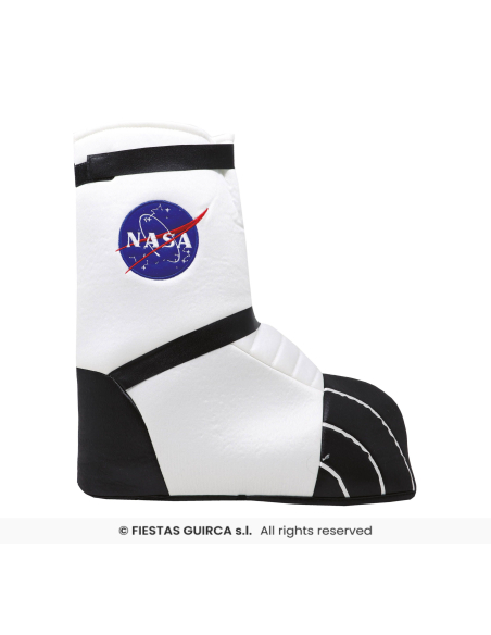 Bottes astronaute – Couvre-bottes blancs taille adulte (TU)