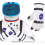 Gants astronaute – Gants de cosmonaute blancs TU adulte