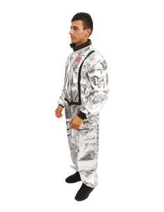 Déguisement astronaute homme argent métallisé – Combinaison espace adulte 2