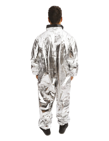 Déguisement astronaute homme argent métallisé – Combinaison espace adulte