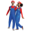 Super Mario™ – Costume Mario Elevated Classic adulte (S/M & L/XL) – Combinaison + casquette + mousta