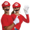 Kit Accessoires Super Mario™ Elevated Classic – Casquette, gants & moustache (Adulte)