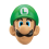 Masque Luigi™ adulte – Super Mario™ (plastique) avec élastique