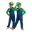 Déguisement Luigi™ enfant – Costume Super Mario™ “Elevated” (combinaison + casquette + moustache)