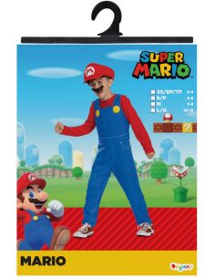 Déguisement Mario™ enfant – Costume Super Mario™ “Elevated” (combinaison + casquette + moustache) 2