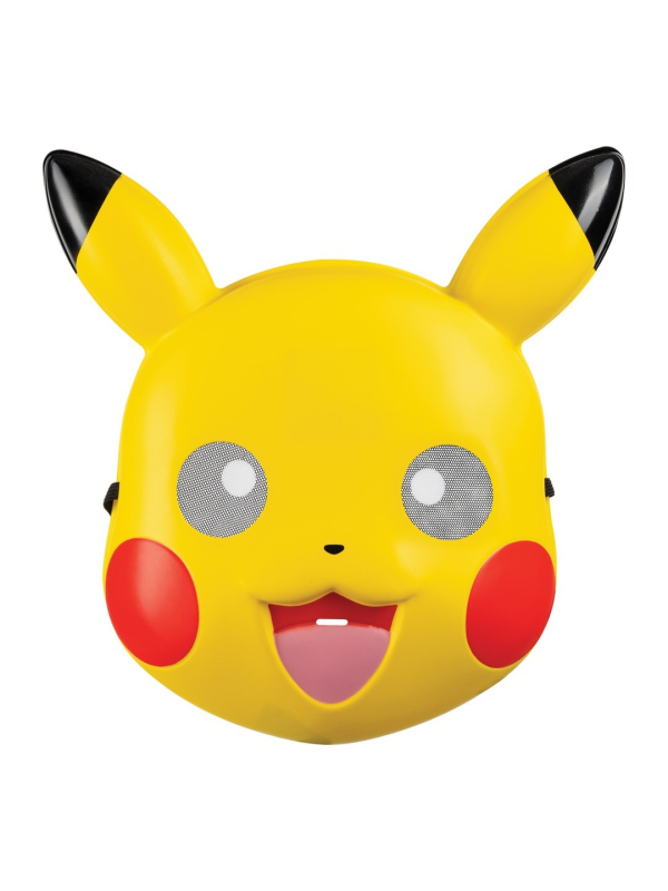 Masque Pikachu™ enfant – Pokémon™ (plastique) avec élastique