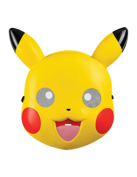 Masque Pikachu™ enfant – Pokémon™ (plastique) avec élastique