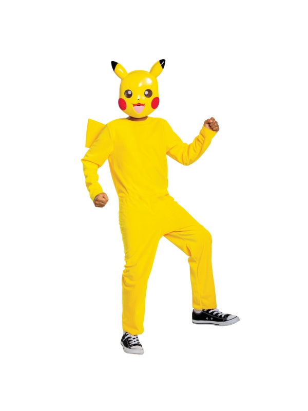 Masque Pikachu™ enfant – Pokémon™ (plastique) avec élastique