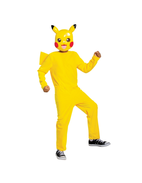 Masque Pikachu™ enfant – Pokémon™ (plastique) avec élastique