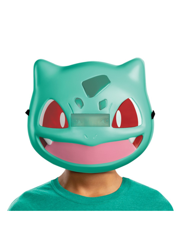 Masque Bulbizarre™ enfant – Pokémon™ (plastique) avec élastique