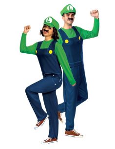 Super Mario™ – Costume Luigi Elevated Classic adulte (licence officielle)