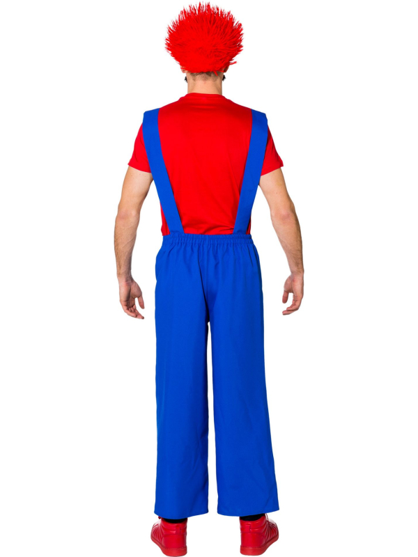 Salopette bleue homme – Déguisement ouvrier, plombier & style Mario