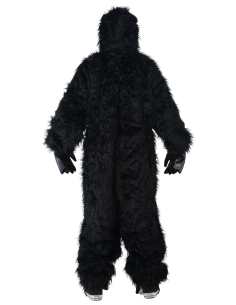 Déguisement Gorille Adulte – Combinaison + Capuche + Masque (Taille Unique jusqu’à 1,90 m) 2
