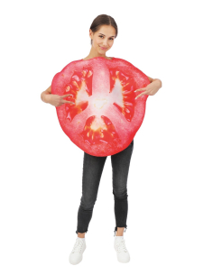 Déguisement Tomate adulte – Tabard humour taille unique