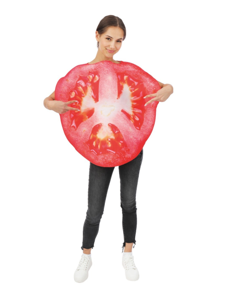Déguisement Tomate adulte – Tabard humour taille unique