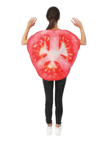 Déguisement Tomate adulte – Tabard humour taille unique