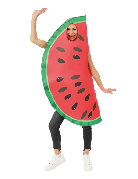 Déguisement Pastèque adulte – Tabard humour taille unique