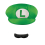 Super Mario™ – Kit Accessoires Luigi adulte (casquette + moustache adhésive) – Licence officielle