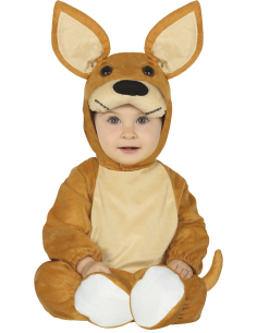 Déguisement Kangourou bébé tout doux – Combinaison + chapeau + queue (12 à 24 mois) 2