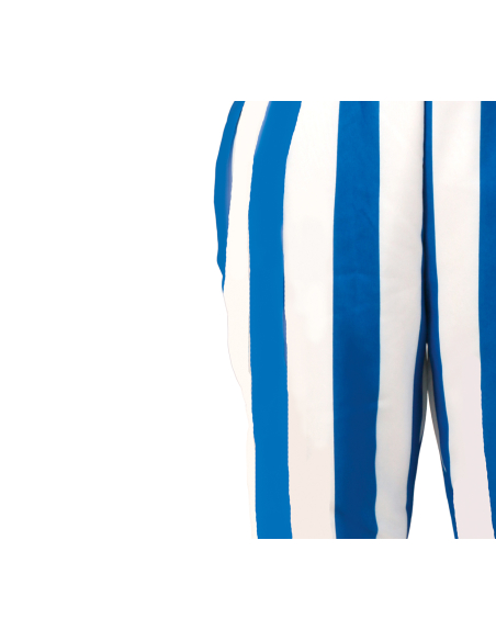Déguisement gaulois costaud enfant (façon Obélix) – Pantalon rayé + t-shirt + ceinture