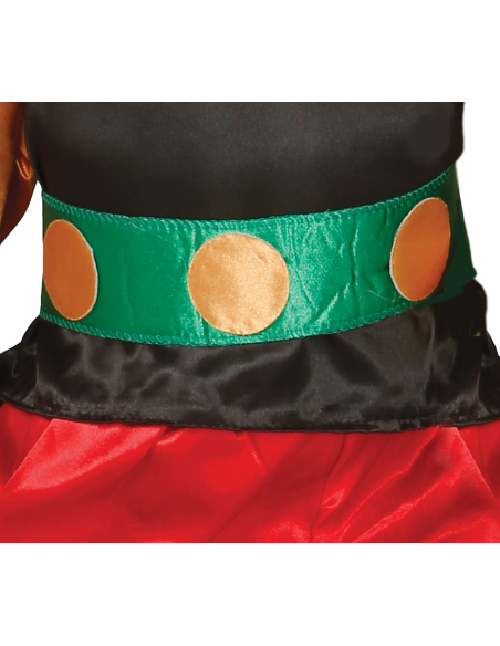 Déguisement Gaulois enfant type Astérix – Ceinture, pantalon & chemise (5/6 ans – 7/9 ans)