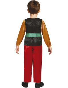 Déguisement Gaulois enfant type Astérix – Ceinture, pantalon & chemise (5/6 ans – 7/9 ans) 2