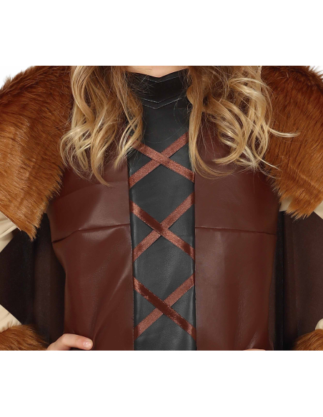 Déguisement Viking garçon enfant – Tunique, cape & pantalon