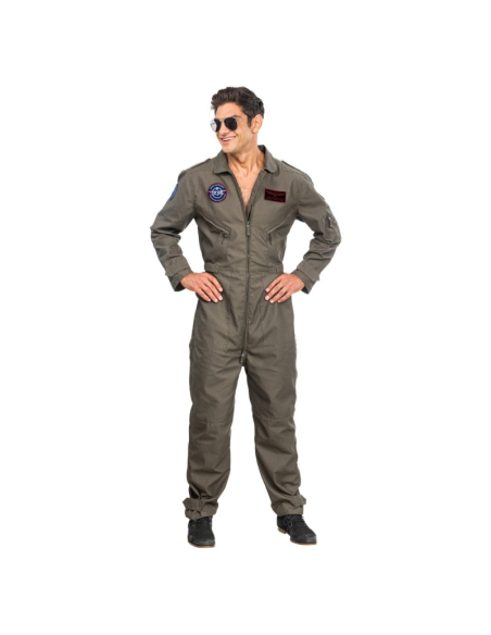 Déguisement Top Gun™ Maverick officiel homme – Combinaison pilote premium (M, L, XL)