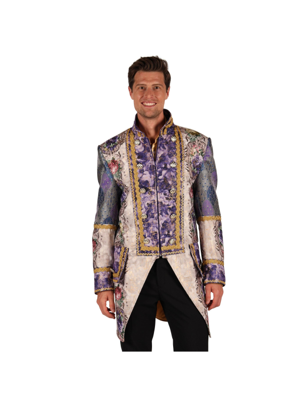 Veste baroque homme Amadeus – Costume Marquis XVIIIe premium (S à XXXL)