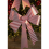 Décoration Noël : nœud géant Candy Stripes PVC 71×86 cm