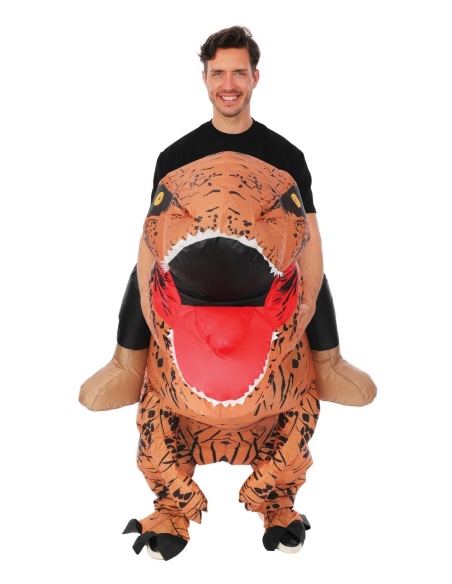 Costume gonflable Dinosaure à chevaucher – Adulte – Taille unique