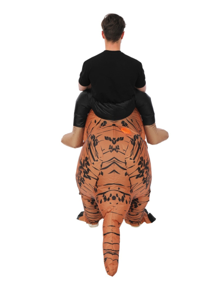 Costume gonflable Dinosaure à chevaucher – Adulte – Taille unique